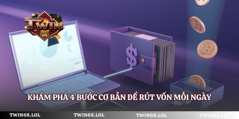Khám phá 4 bước cơ bản để rút vốn mỗi ngày